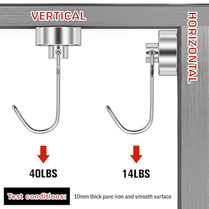 Magnetic Hooks (6 Count)