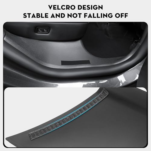 8PCS Door Sill Protectors for Tesla Model Y Juniper [Full Protection (8 Count)