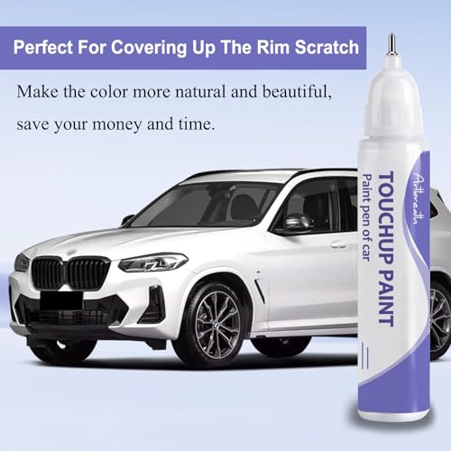 Mineral White A96 Touch Up Paint for BMW OEM Color Match Car Paint Pen