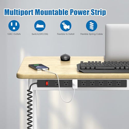 Heavy Duty Power Strip (8 Count)