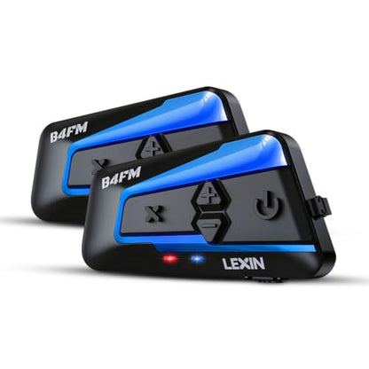 B4FM Motorcycle Bluetooth Headset (2 Count)