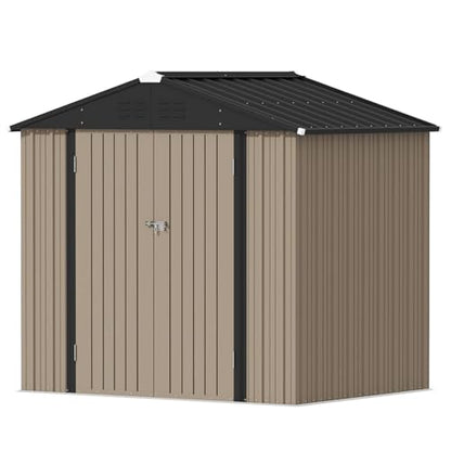 8x6 FT Outdoor Storage Shed
