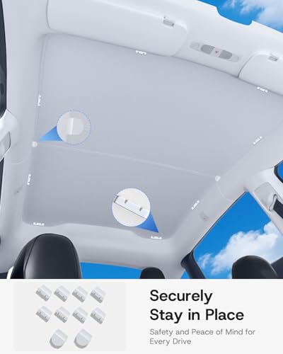 2026 Upgrade Sunshade Roof for Tesla Model Y Juniper (2 Count)