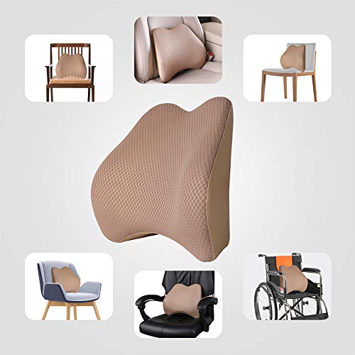 Memory Foam Lumbar Support Pillow for Car
