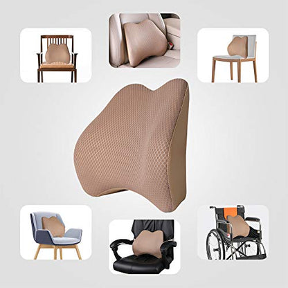 Memory Foam Lumbar Support Pillow for Car