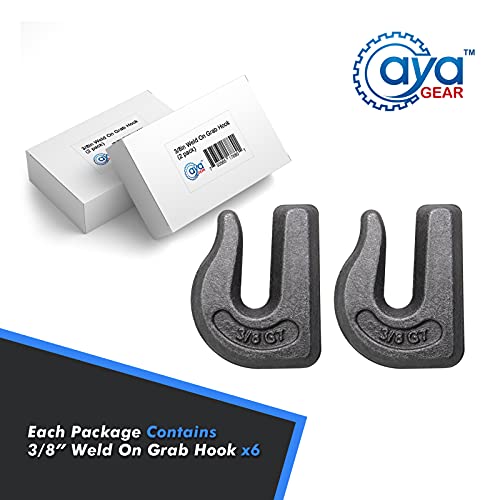 Weld on Grab Chain Hook 3 (2 Count)