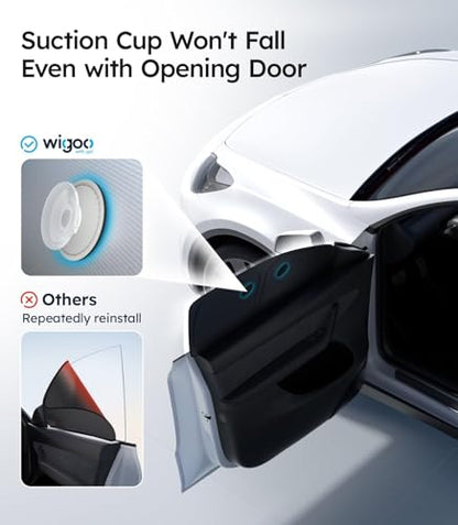 2026 Window Sunshades No Windshield for Tesla Model Y Juniper 2025 (7 Count)