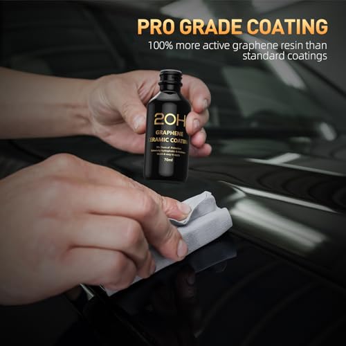 20H Advanced Graphene Ceramic Coating for Cars (3.7 Fl Oz)