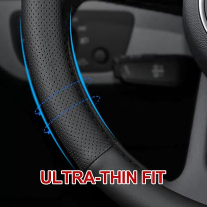 New Nappa Leather car Steering Wheel Cover