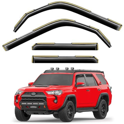 in Channel Window Visors Rain Guards for Toyota 4Runner 2010 (4 Count)