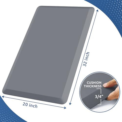 0.8" Thick Kitchen Mat Cushioned Anti Fatigue Rug Comfort Floor Mats