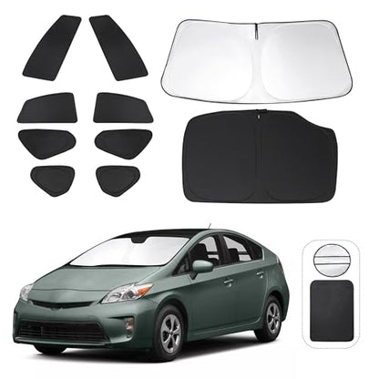Window Shades for Toyota Prius Hatchback 2010 (10 Count)