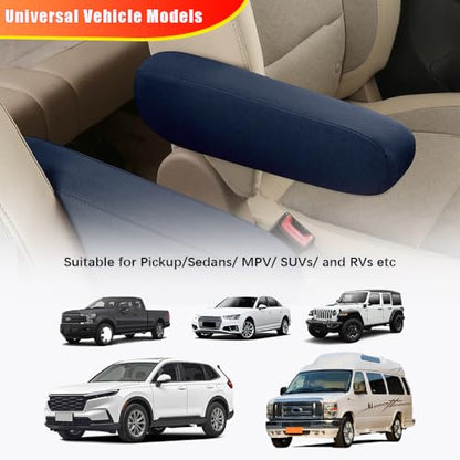 2PC Car Front Seat Armrest Covers