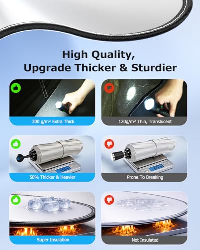 Truck Windshield Sun Shade Umbrella for 4runner Tacoma Colorado