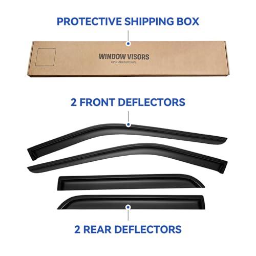 Window Visors Rain Guards for 2011