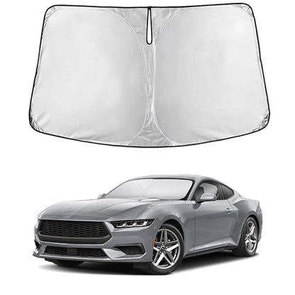Windshield Sunshade Compatible for Ford Mustang 2015