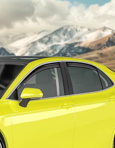 in Channel Window Visors Rain Guards for Toyota Camry 2018 (4 Count)