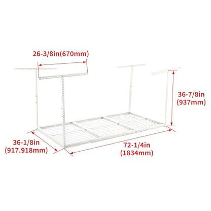 3x6 Overhead Garage Storage Rack
