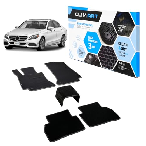 All Weather Car Floor Mats Compatible with Mercedes C