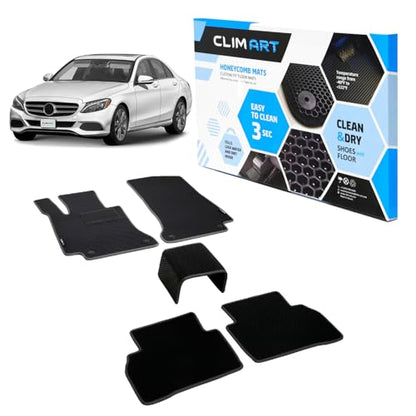 All Weather Car Floor Mats Compatible with Mercedes C