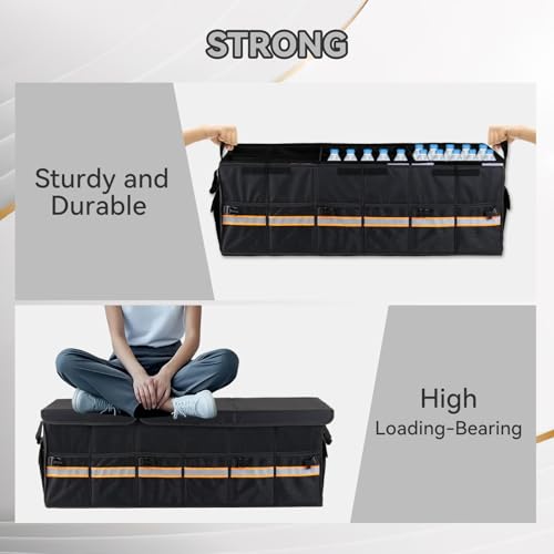 Car Trunk Organizer with Lid