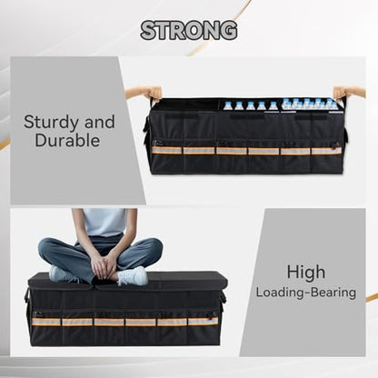 Car Trunk Organizer with Lid