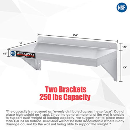 Stainless Steel Wall Shelf