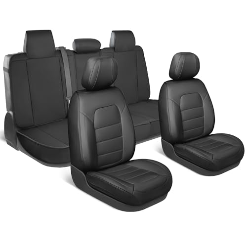 Curated Black Label Leather Seat Covers for Cars & SUVs