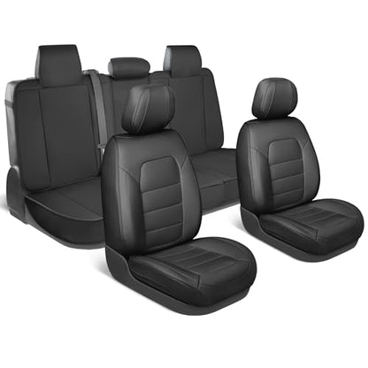 Curated Black Label Leather Seat Covers for Cars & SUVs