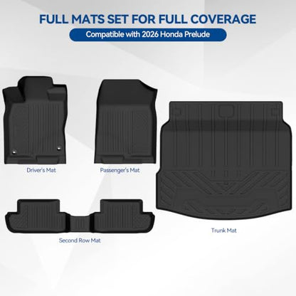 Custom Fit Floor Mats for 2026 Honda Prelude