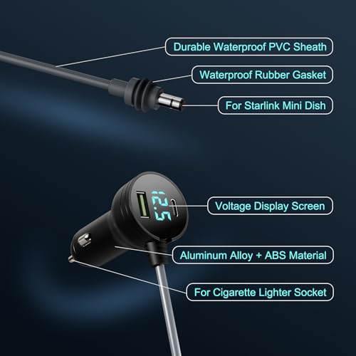 Starlink Mini Car Adapter 3M (10 Foot)