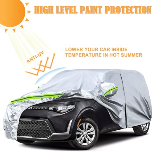 6 Layers Silver Waterproof Car Covers Replace for 2009