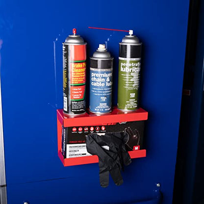 23123 Red Magnetic Glove Dispenser