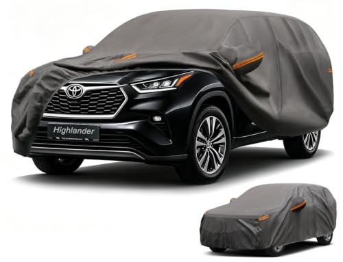 Waterproof Heavy Duty Car Cover for Toyota Highlander 2014