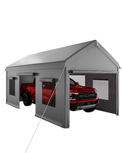 10 x 20FT Heavy Duty Carport with Roll