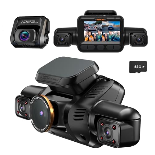 AI 4K Dash Cam Front and Rear