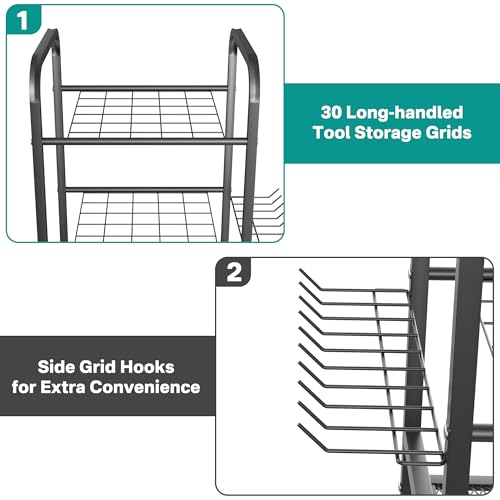 Garden Tool Organizer and Storage