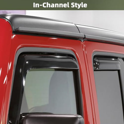 in Channel Rain Guards Fit for 2007