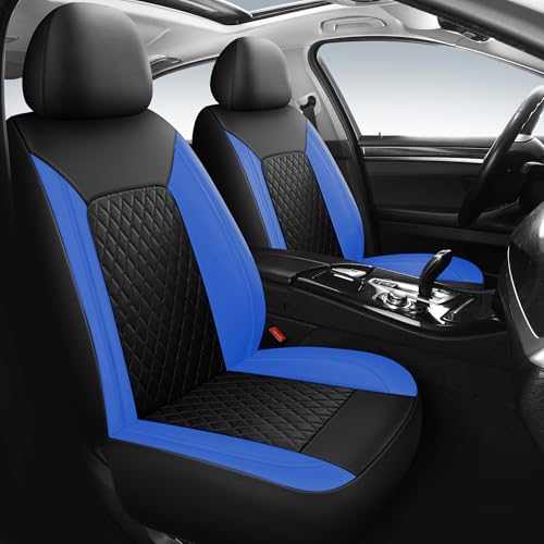 Faux Leather Front Car Seat Covers (2 Count)
