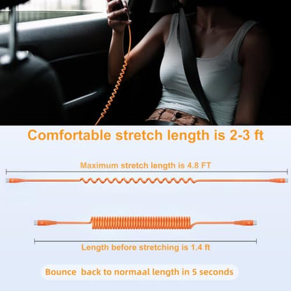 USB C to C Cable [3FT+6FT] (2 Count (3ft + 6ft))