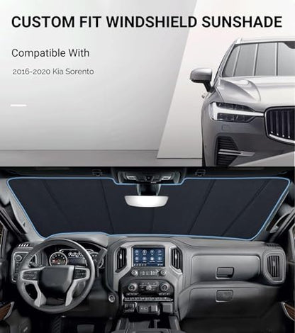 Windshield Sunshade for Kia Sorento 2016