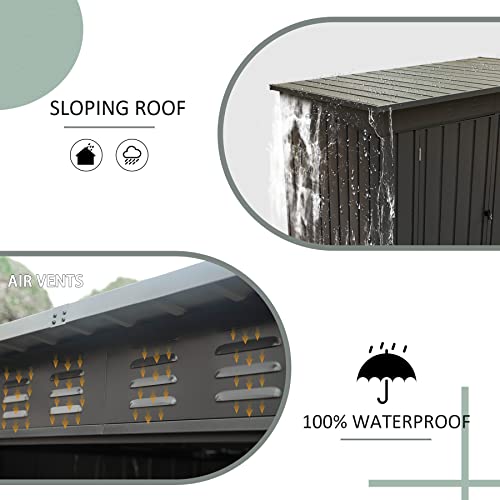 Domi Outdoor 5’ x 3’ Storage Shed