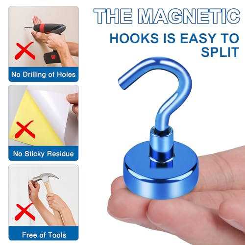 Magnetic Hooks for Cruise Cabins (12 Count)