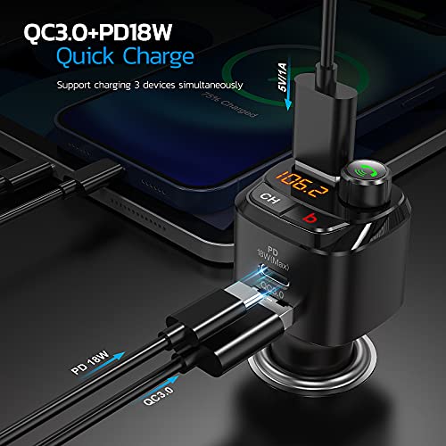 Bluetooth 5.0 FM Transmitter for Car