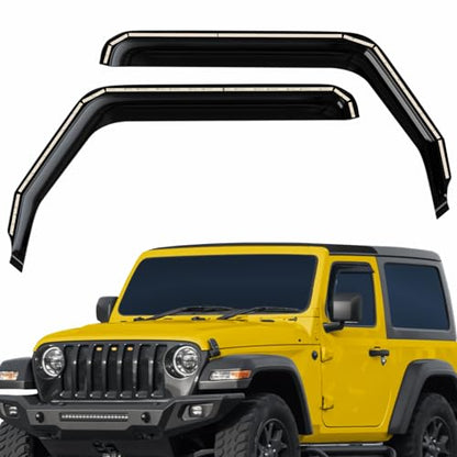 Extra Durable Window Deflectors in (2 Count)