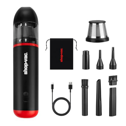 3-in-1 Car Vacuum & Air Duster, 14000Pa Mini Cordless Vacuum