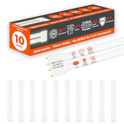 PLL36 830 36W 16.5" Twin Tube Compact Fluorescent Light Bulb 4