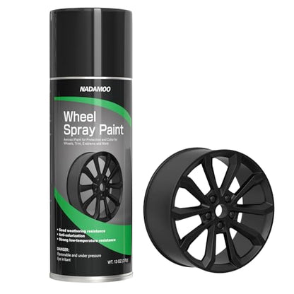 Black Spray Paint for Wheels (13 Ounce)