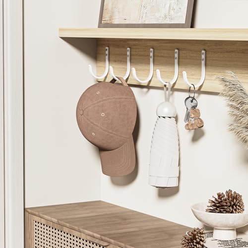 10 Pack 22LB Wall Hooks for Hanging Towel (10 Count)
