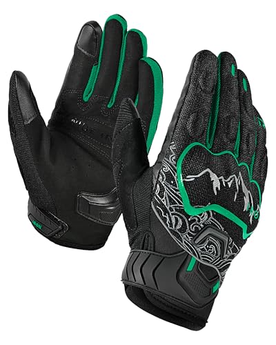 Motorcycle Gloves Motorbike Glove for Men Women Full Finger Knuckle Protection Touch Screen Cycling ATV Hiking Riding